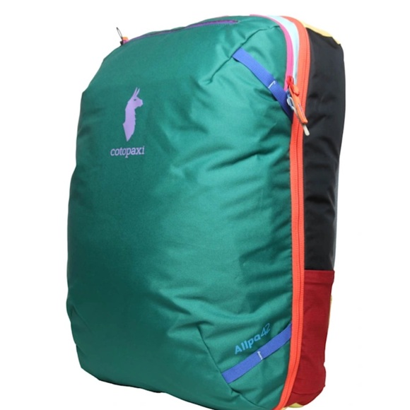Cotopaxi Allpa 42L Travel Pack - Del Dia. Dark green, and multicolored. NWOT - Picture 8 of 10